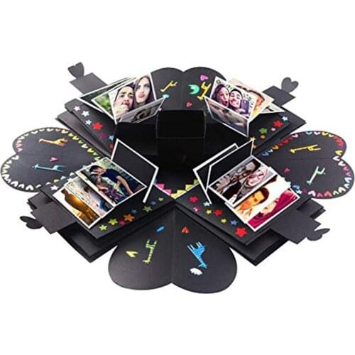 Surprise Explosion Box Love Memory DIY Photo Album for Creative Birthday Gift