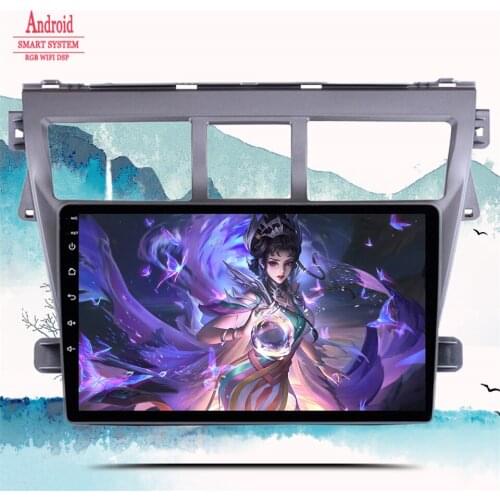 Android 10 Auto Car Radio For Toyota Vios Yaris 2007 2008 2009 2010 2011 2012 2013 Navigation GPS Multimedia Player DVD Cassette