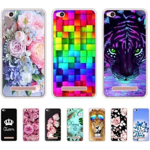 Case For Xiaomi Redmi 4A 5A Case Silicone TPU full Protective Cover Cartoon Phone Case on for Xiaomi Redmi 4A 5A 4 A shell Case