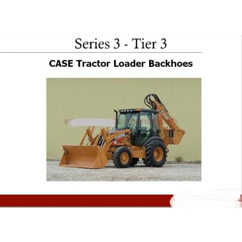 CASE Service Traning, Operator Manual, Shop Manual, Full Set