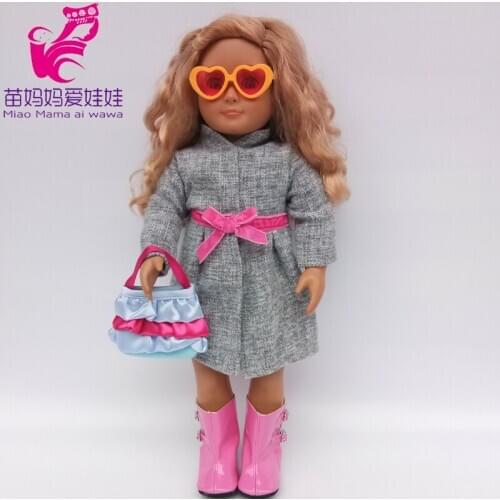 Baby Dolls Casual Coat Clothes Pants Also Fit for 18 Inch Girl Doll Fasion Sport Outwear