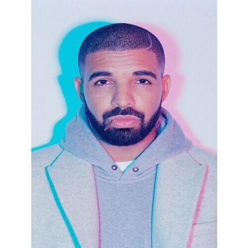 Home Decor Drake Hot Music Star 3-Silk Art Poster Wall Sicker Decoration Gift