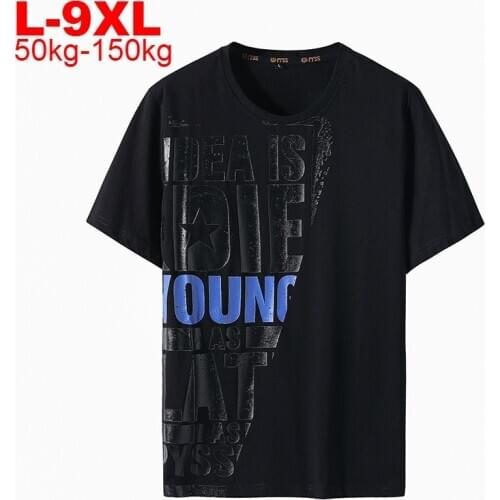 Mens Summer Clothing T Shirt Men Big Size Tshirts Fashion Oversized T Shirt Casual Cotton Trends Streetwear Tshirt Men Harajuku