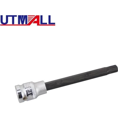 1/2" Drive Cylinder Head Bolt T52 Polydrive Screwdriver Socket Remover Tool for Audi T10070 140mm