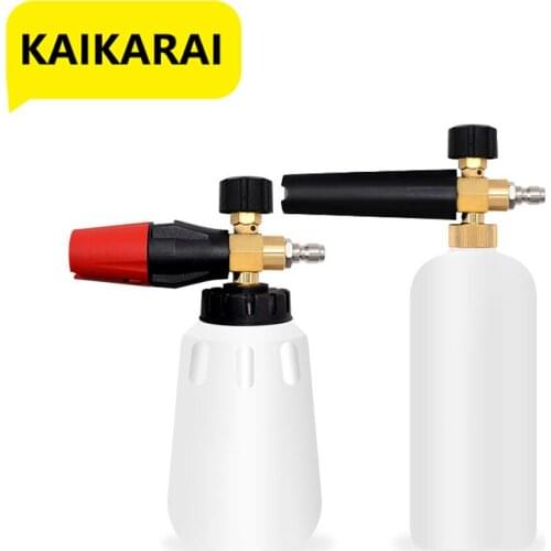 Foam Nozzle High Pressure Soap Foamer Foam Cannon Snow Foam Lance Car Foam Wash for Tornado Karcher K Pressure Washer Car Washer