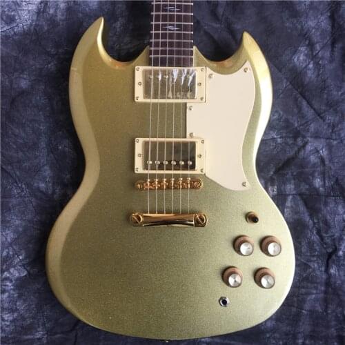 New 6-string electric guitar, mahogany body, golden accessories, top quality