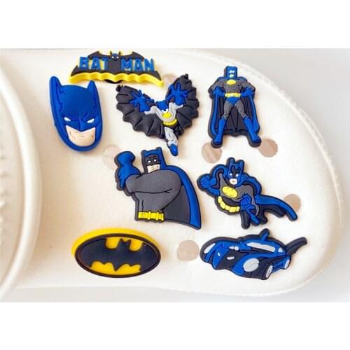 Single Sale 1pc PVC Shoe Charms,Shoe Buckles Accessories Fit Bands Bracelets Croc JIBZ,Kids Party X-mas Gifts