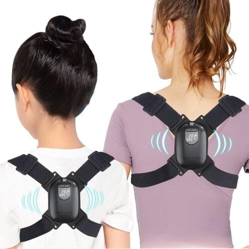 Adjustable Anglel Smart Posture Corrector For Adults Children Correct Hunchback Clavicle Trainer Upper Back Brace Health Care