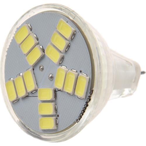 Cheapest 7W MR11 GU4 600LM LED Bulb Lamp 15 5630 SMD Light (White Light)