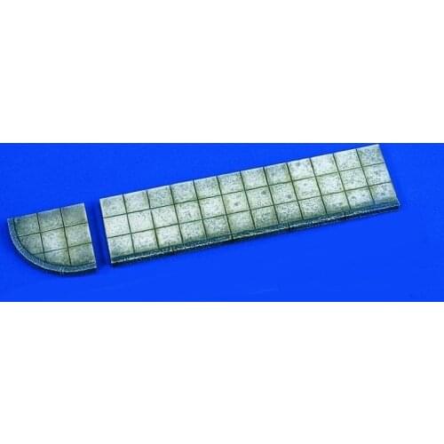 Scene model Resin city sidewalk (total length 17cm) 1:35