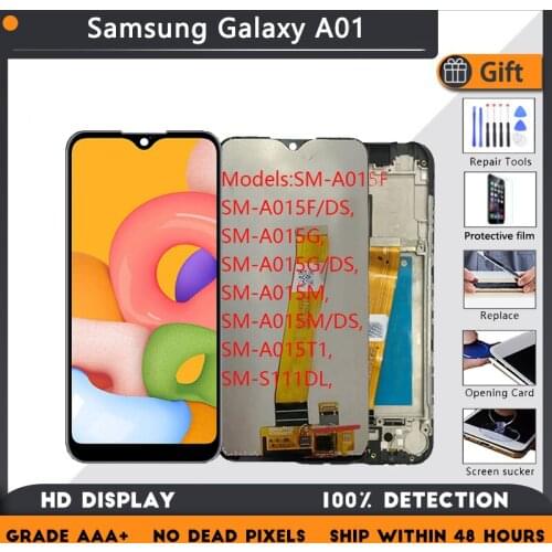 LCD For Samsung Galaxy A01 A015 LCD Display Touch Screen Replacement Digitizer For Samsung Galaxy A015F A015G A015DS