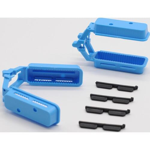 Dental Lab Products Blue Articulator Dental Disposable Articulator 5Pcs