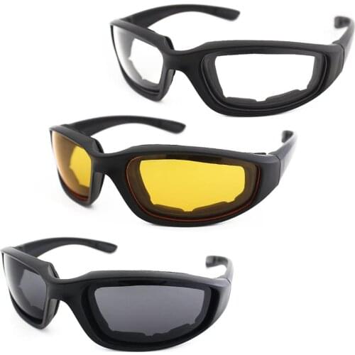 Windproof Motorcycle Glasses Men Vintage Retro UV Motorbike Motor Goggles Outdoor Ski Cycling Riding Glasses