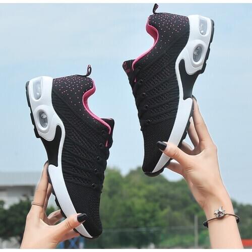 Tennis Shoes For Women 2020 new Mesh Breathable Sneakers Ladies Height Increasing Gym Shoes Training Sport Shoes Tenis Feminino
