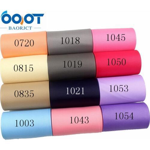 181107-3 , 3'' 75mm Solid Color Grosgrain Ribbon 10yards/lot,DIY handmade bow Festival Gift Packaging Party Birthday Accessories