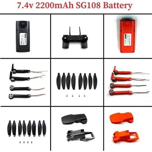 7.4V 2200mAh Lipo Battery For SG108 SG-108 Drone RC Quadcopter Spare Parts For SG108 Sg-108 Rechargeable Battery 1Pcs