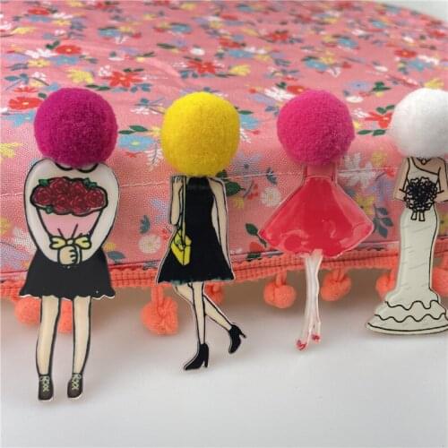 2021 Gifts New Coming Fashion Jewelry Brooch Cool Pin Cartoon Badge icon Brooches For Woman Clothes Accessories BR06