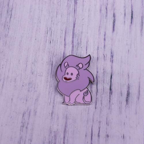 Steven Universe Lion Pink Glitter Soft Enamel Pin Pink Lion brooch Pin Just Peachy Pin