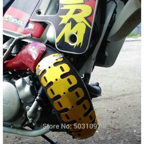 Free shipping CNC New Motorcycle Exhaust Muffler Pipe Heat Shield Cover For Honda CR125 CR250 XR125 XR250 CRF250 CRF450 CRM250