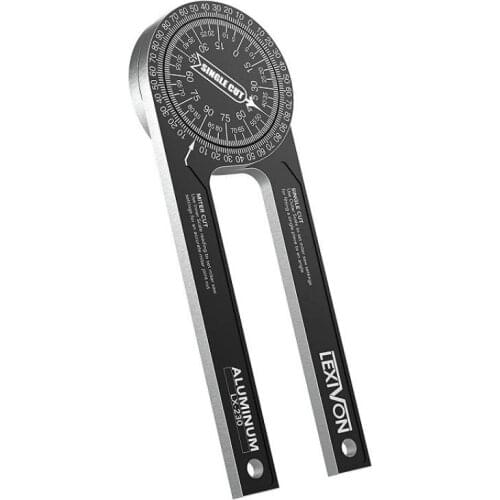 Woodworking 360 Horizontal Angle Gauge, Angle Gauge, Woodworking Square, Woodworking Cutting Locator