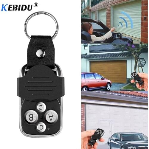 KEBIDU Wireless 433Mhz Colorful Four-Key Copying Remote Garage Door Gate Wireless Remote Control Copy Key Cloning Duplicator