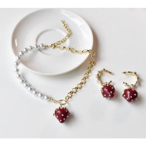 Hot sale@> Stunning 10mm gem stone Beads Necklace Bracelet Earrings Set AAA Bridal wide watch wings queen J