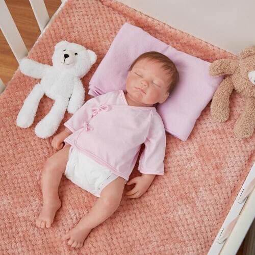 Avani Doll Full Body Solid Silicone Baby Dolls Lifelike Reborn Baby Dolls Realistic Newborn Baby Dolls