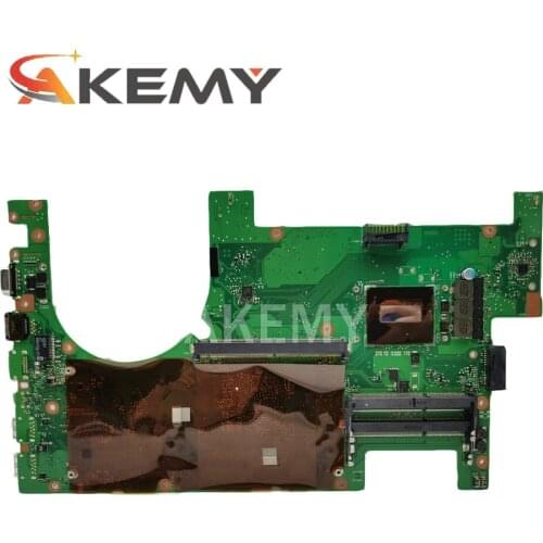 Akemy G750JZA I7-4860HQ CPU mainboard For Asus G750JZA G750JZ G750J laptop motherboard 100% Tested Support GTX880M graphics card
