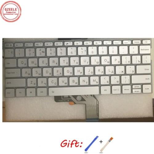 NEW Russian Keyboard for Xiaomi MI Air 13.3 inch 9Z.ND7BW.001 MK10000005761 490.09U07.0D01 notebook RU silver Backlit