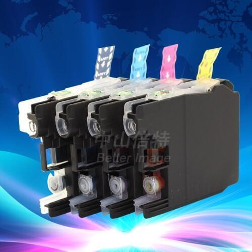 INK WAY Hot sale in Australia,LC233 BK C M Y full set of ink cartridge for MFC-J5720 MFC-J5320 etc.,2 SETS 1 LOT,free shipping