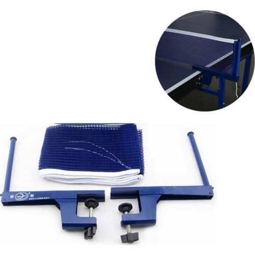 Portable Indoor Table Tennis Net Set Iron Stand Flexible Pingpong Net Steel Fitness Sports Ping pong Net