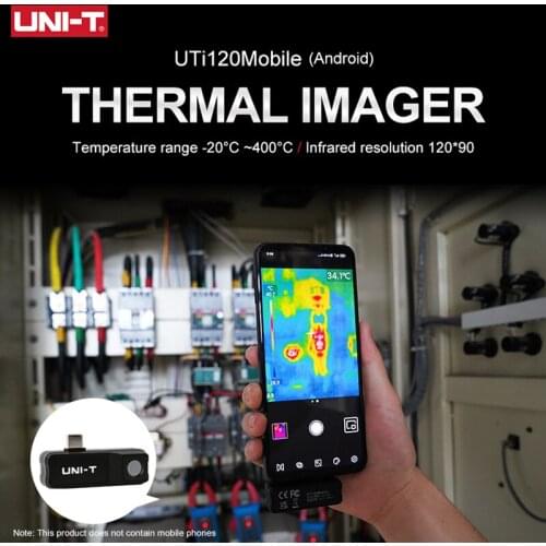 UNI-T UTi120Mobile 10800 Pixel Infrared Thermal Imager Camera For Android Phone Thermographic Digital Infrared Thermometer