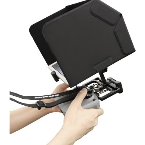 Mavic Mini 2 Dron Remote Controller Tablet Sun Hood Sunshade With Holder Stand for DJI Mini 2/ Mavic Air 2 Drones Accessories