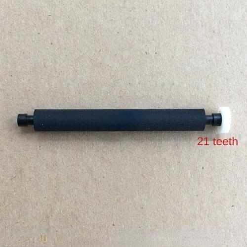 Rubber roller POS machine roller 21 teeth For Xinguodu G2 print shaft Liandi E350 E850