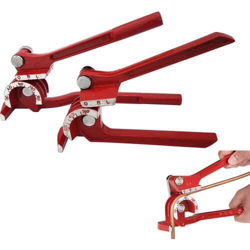 Julydream 3 in 1 Pipe Tube Bender Professional Copper Tube Tools Line Tubing 90 or 180 Degrees Size 6mm/8mm/10mm