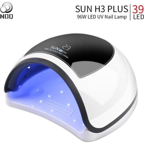 78W Nail Dryer LED Lamp H3 Plus For Nails Manicure Machine 39leds UV Nail Lamp Curing All Gel Polish Sun Light With LCD Display