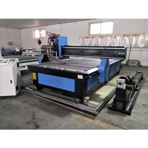 63A/100A/120A/160A/200A cnc plasma cutting machine of metal cutting 1530 0-30mm metal pipe cutting machine with 4 axis rotary