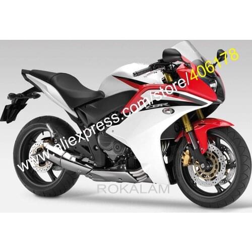 For Honda CBR600F Replacement 2011 2012 2013 CBR 600F 11-13 CBR600 F Red White Motorcycle Fairing (Injection Molding)