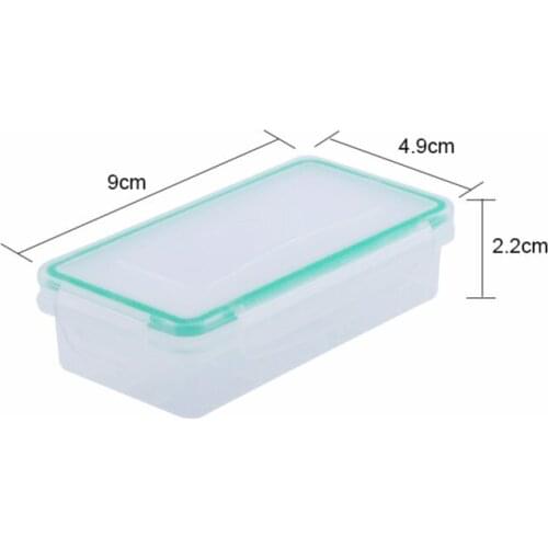2Pcs Plastic Transparent Box Hard Plastic Waterproof 18650 16340 Battery Case Holder For 2*18650/4*16340 Battery Protector Cover