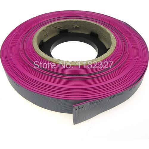 5 meter/lot) Flat Ribbon Cable UL2651 105C AWG28 20Pin 1.0mm pitch 5000mm / 5 meters long Grey for IDC FC 2.0MM Connector