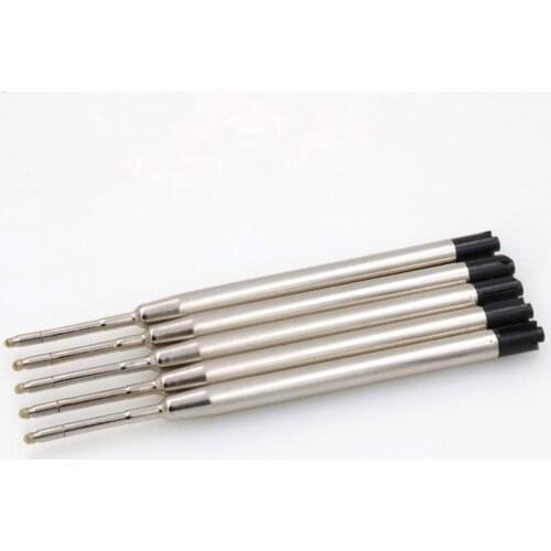 5pcs Black BallPOINT Pen Refill For Business And School