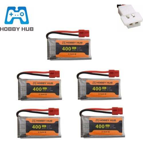 3.7V 400mah Lipo Battery For SYMA X15 X5A-1 X15W X15C X4 H31 H107 H6C KY101 E33C E33 U816A V252 RC Quadcopter Spare Parts 752035