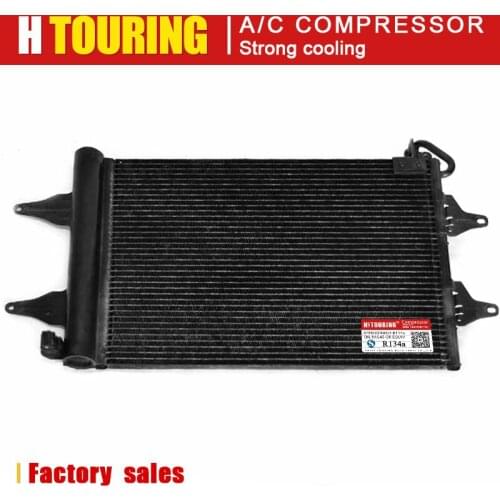 Car AC Air Conditioning Condenser Radiator for Skoda FABIA PRAKTIK Seat IBIZA CORDOBA 6Q0820411G 5Z0820411 6Q0820411H 6Q0820411J