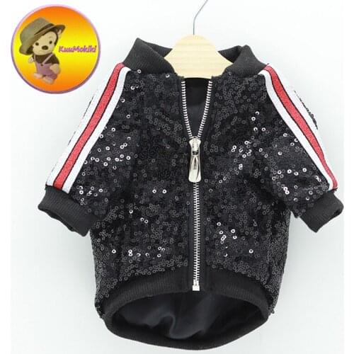 Blingbling Pet Clothes Dog Hoodies hoodies Corgi French Bulldog clothing classy dogs Leisure Vestidos Pet Apparel