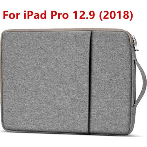 Tablet Sleeve Case For iPad Pro 12.9 (2018) Travel Cover Pouch Bags For iPad Pro (12.9-inch, 3rd Gen) A2014 A1895 A1983 A1876