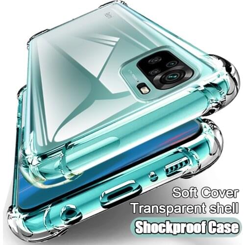 Luxury soft shockproof clear phone case For Xiaomi Redmi Note 10 9 8 7 6 Pro 8T 9S 10S 10 9 Pro Max 9A 8A 7A K20 K30 back cover