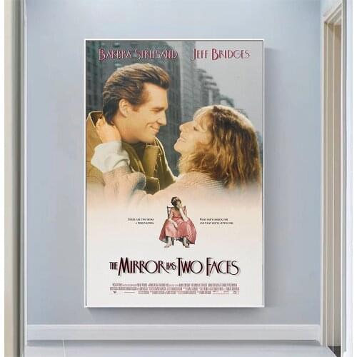 CP1188 The Mirror Has Two Faces Classic Hot Movie Print Silk Fabric Poster Indoor Wall Art Decor Gift