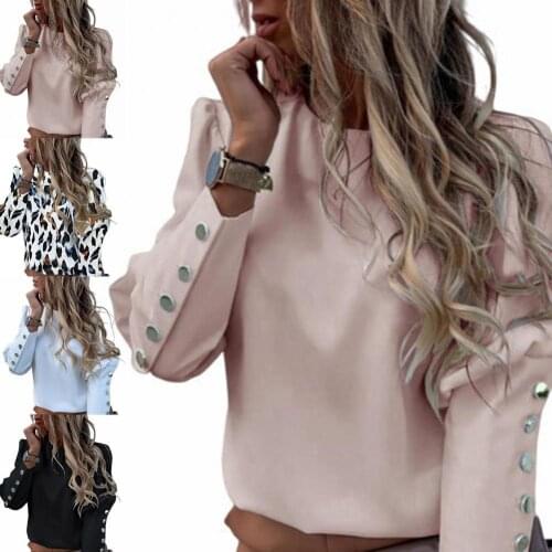 Elegant Women Summer Autumn Blouse for Office O-Neck Long Sleeve Solid Color Slim Pullovers Top Elegant Basic Female Shirt Blusa