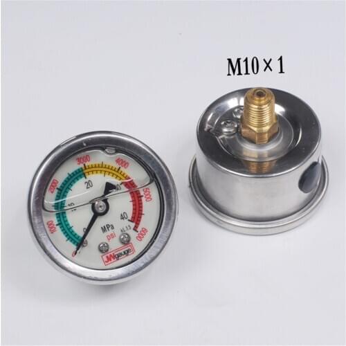 4500PSI 310Bar 300 Bar PCP Pump or PCP Compressor Spare Parts Fluorescence Pressure Gauge 1 piece/lot