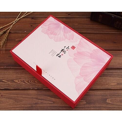 Customized Printing Brown Kraft Paper Gift Box,paper cardboard baby blanket packaging box wholesale ---DH11167